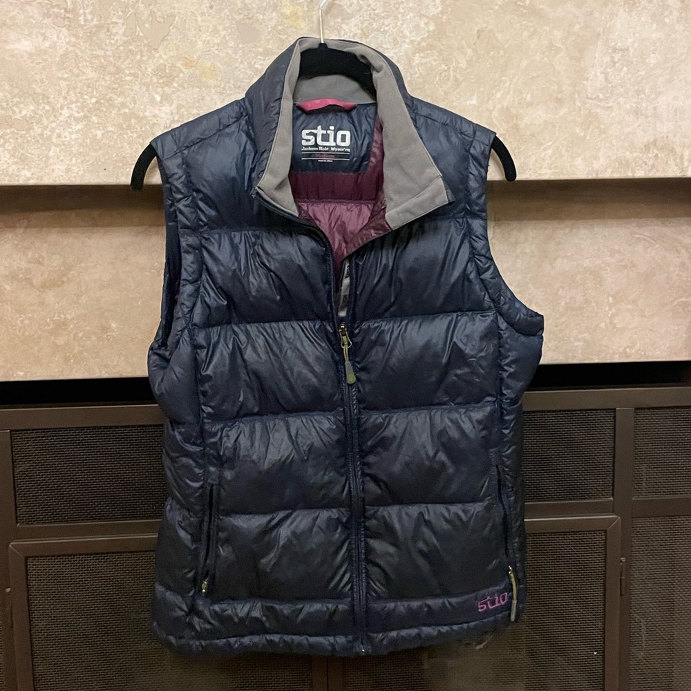 Stio Navy Down Vest